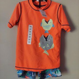 Brand new Carters boys swim set size 4/5